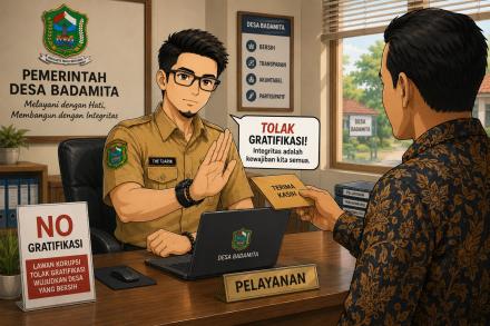 Keberadaan Perdes/ Keputusan Kepala Desa Tentang Pengendalian Penerimaan Gratifikasi, Suap Dan Konfl